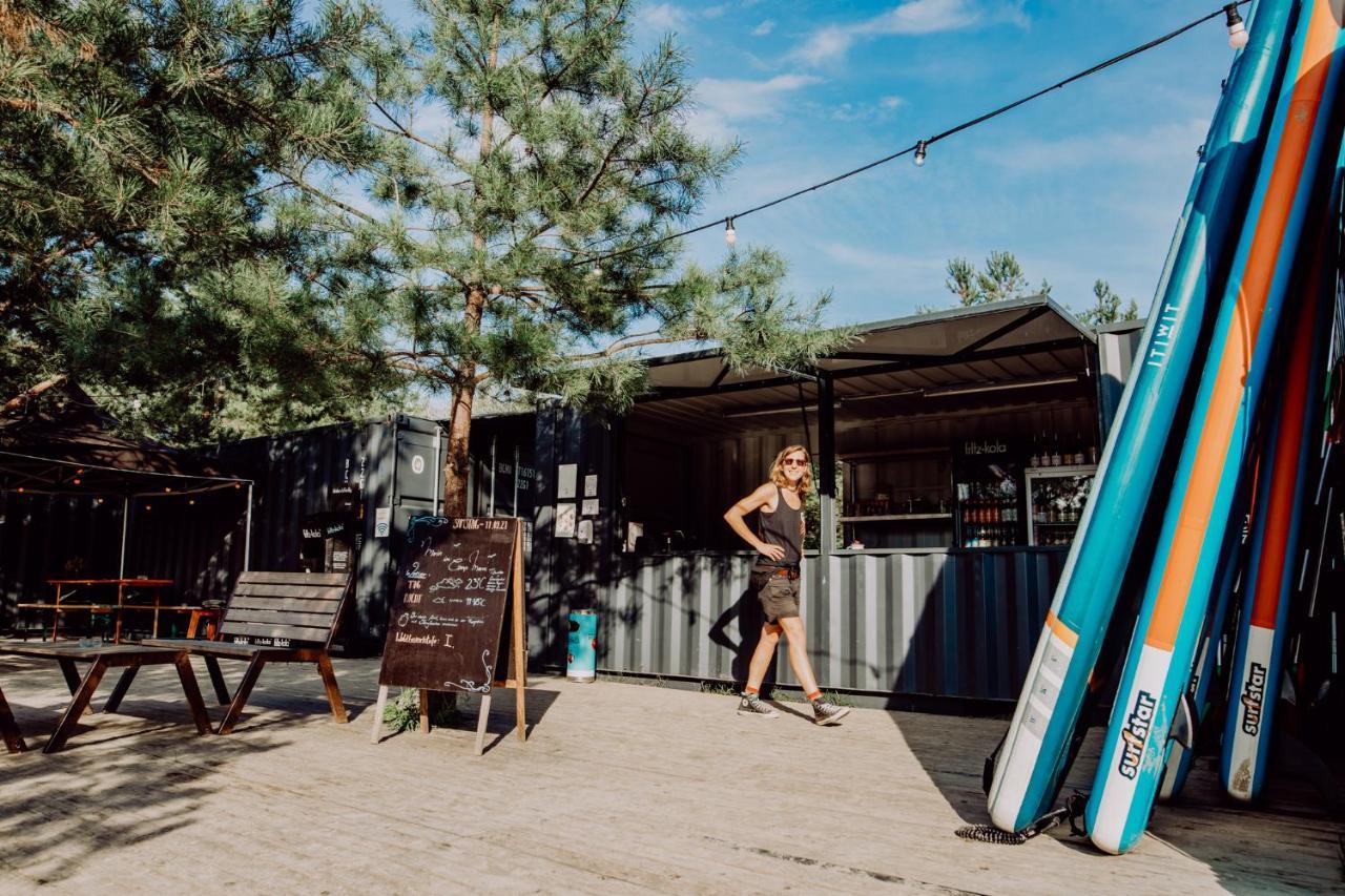Raus Und Gut Glamping Am Graebendorfer See Drebkau Exterior foto