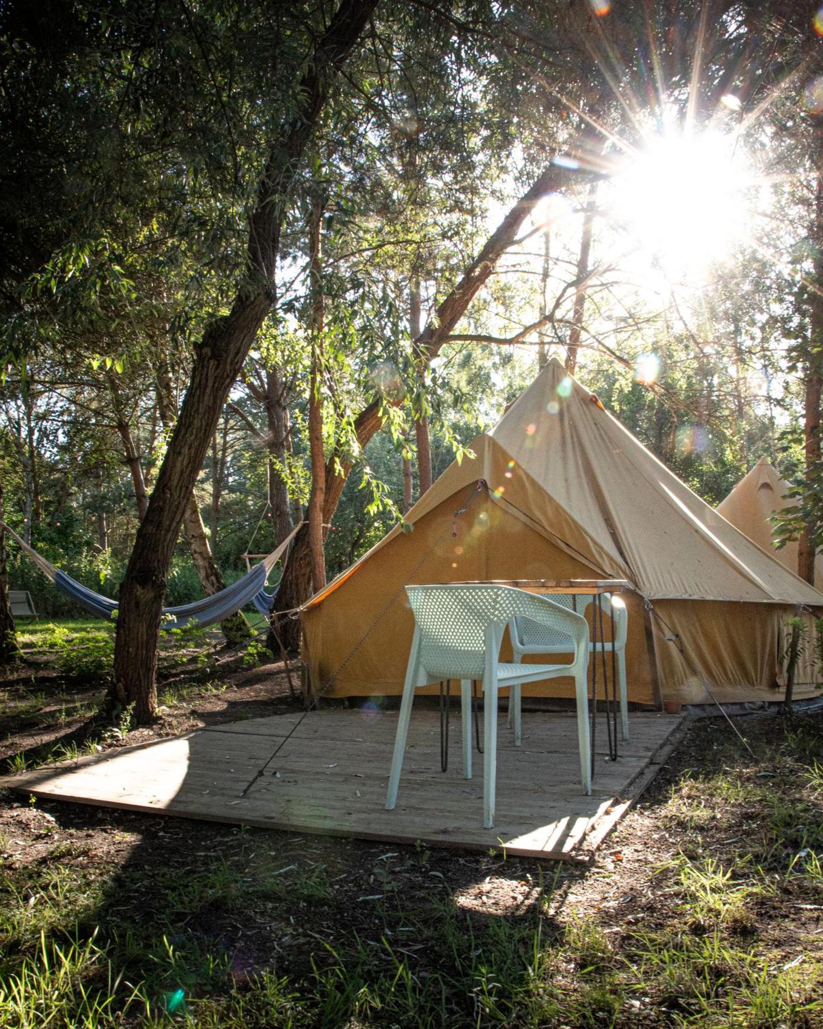 Raus Und Gut Glamping Am Graebendorfer See Drebkau Exterior foto