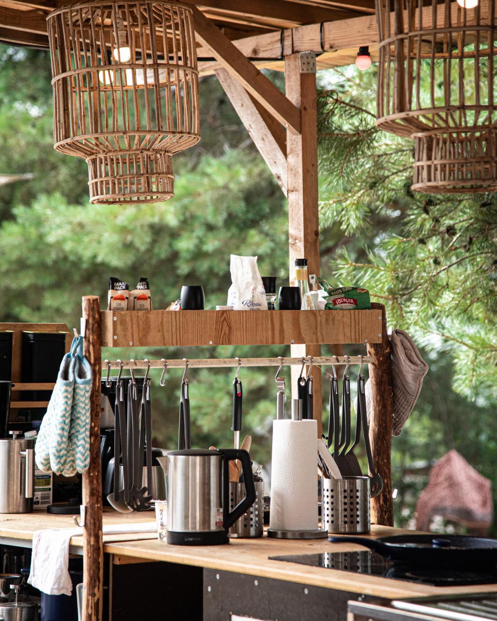 Raus Und Gut Glamping Am Graebendorfer See Drebkau Exterior foto