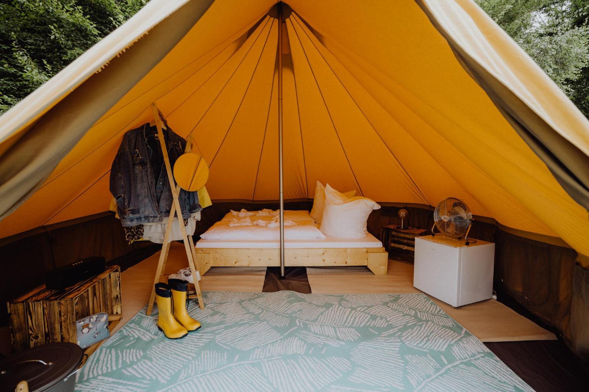 Raus Und Gut Glamping Am Graebendorfer See Drebkau Exterior foto